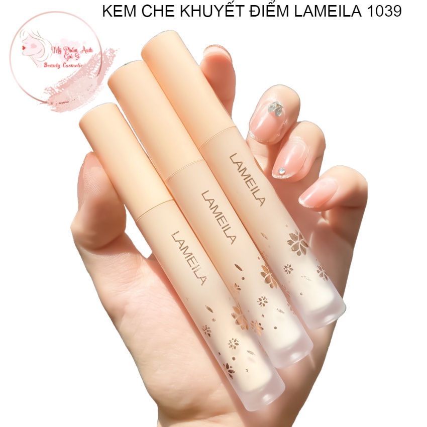 [Bán Buôn]Kem Che Khuyết Điểm Lameila 1039 dưỡng ẩm ,dưỡng trắng da,kem nền kiềm dầu tốt hàng nội địa Trung-mpkimngan