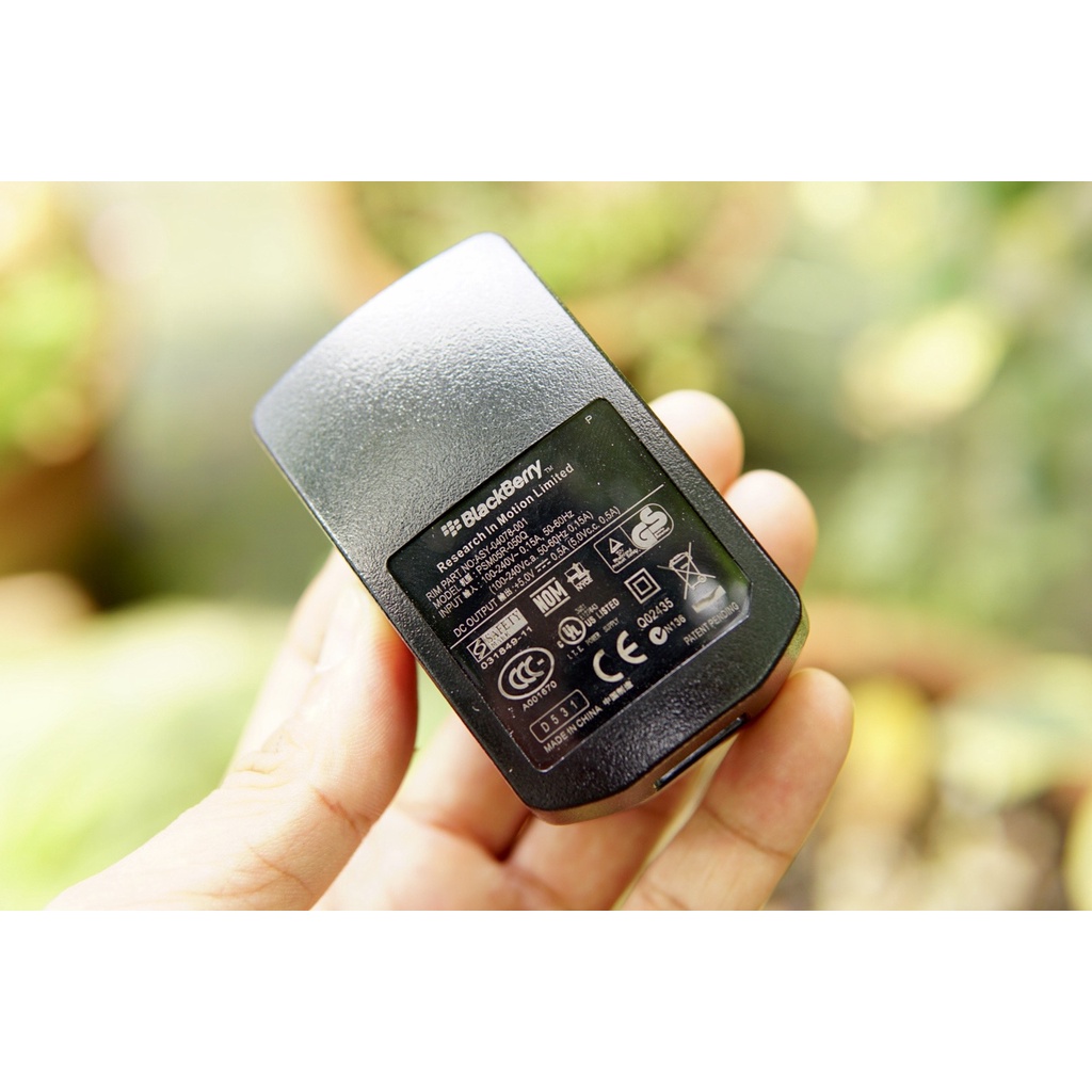 Bộ Sạc BlackBerry Mini USB 500mA