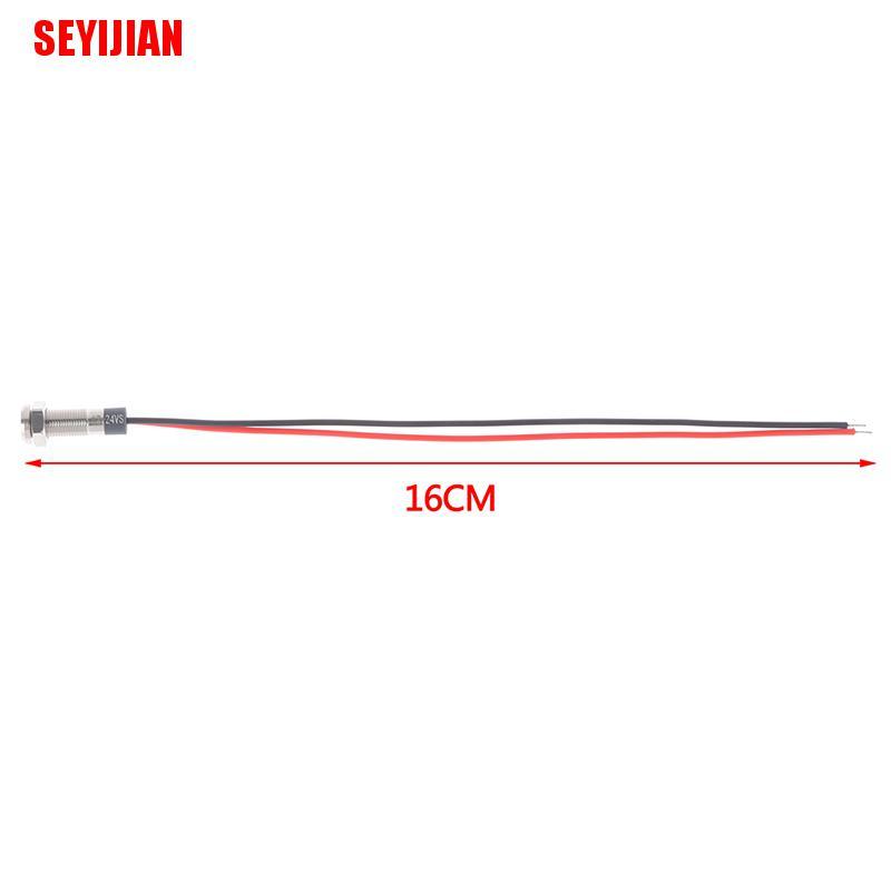 Đèn led Cảnh Báo Kim Loại Chống Thấm Nước P67 6mm 3v 5v 6v 12v 24v