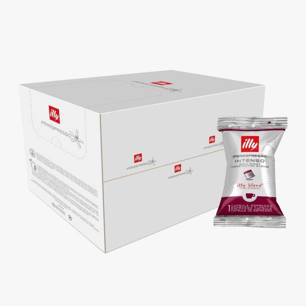 CÀ PHÊ VIÊN NÉN ILLY COFFEE IPERESPRESSO INTENSO – DARK ROAST – 100 CAPSULES/THÙNG