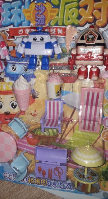 Sét đồ chơi 3 mô hình hình biệt đội Super WingS kèm phụ kiện nghĩ mát bằng nhựa rất đẹp