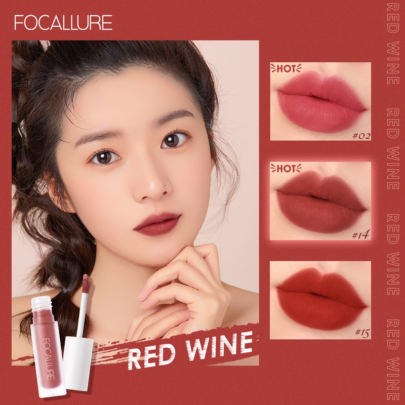 Son lì FOCALLURE màu nude chống thấm nước và lâu trôi 4.8g