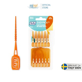 Tăm chải kẽ răng màu cam Tepe EasyPick XS-S (36 cây)