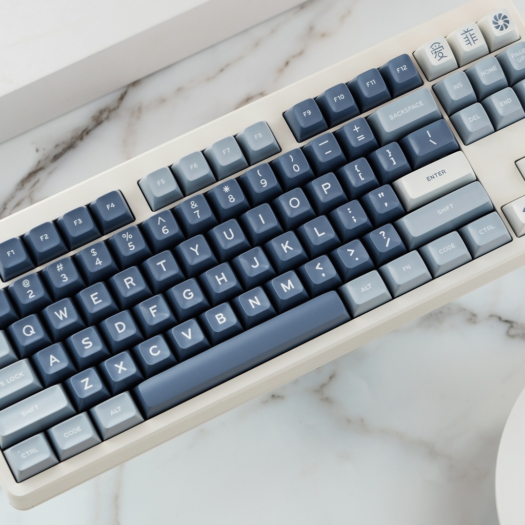 Set 172 nút bấm bàn phím Aifei SA cao cấp tương thích với bàn phím cơ ANSI ISO Cherry MX Gateron Kailh Switch Fish