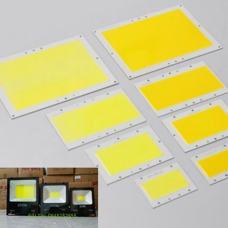 Chip Led 50W - 100W - 200W Ngoài Trời Ip66 Lắp Ráp Cho Đèn Led Cob - Chip