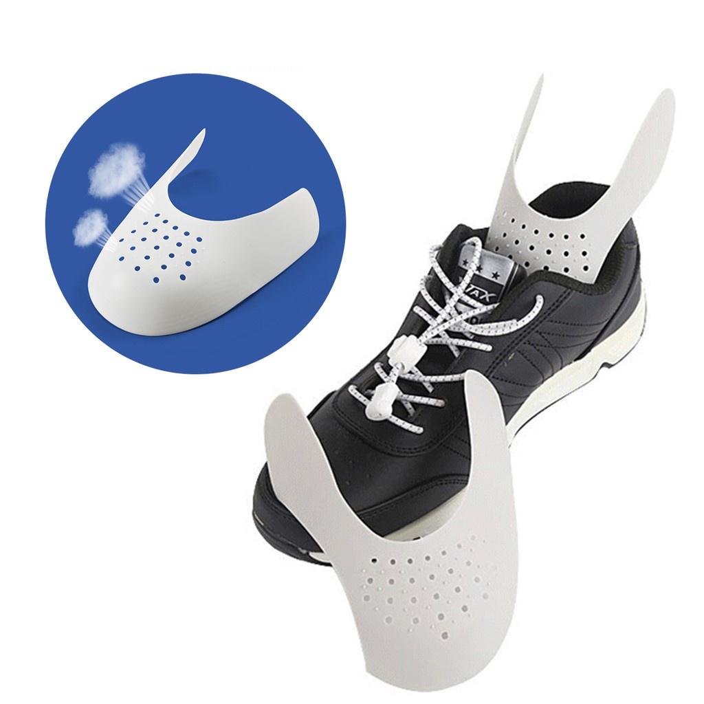 2 Lót giữ form giày chống nứt da, gãy xẹp, giữ dáng mũi giày chất liệu PE mềm dẻo-hickies