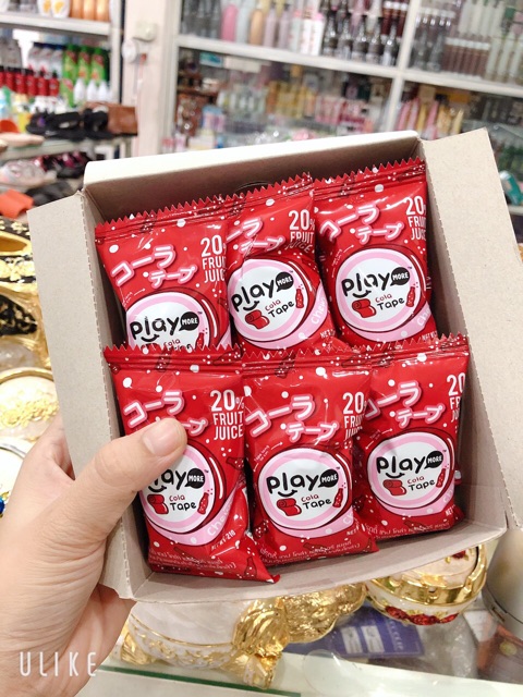 Kẹo cuộn play more thái lan