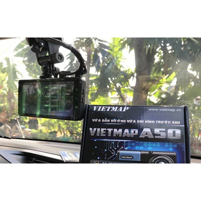 Camera hành trình ô tô vietmap A50 - Tặng kèm thẻ nhớ 16GB-  thiết bị dẫn đường tốt nhất, camera hành trình thông minh