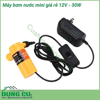 Máy bơm nước mini 12v 30w