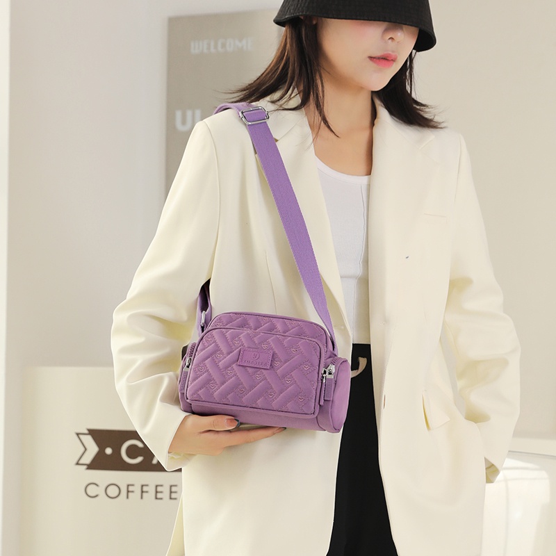 Túi Đeo Chéo Nylon Chống Nước Thời Trang Hàn Quốc Dành Cho Nữ Đẹp Túi Xách Nữ