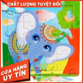 Combo Tranh Ghép Hình Puzzle Cho Bé Phát Triển Trí Thông Minh