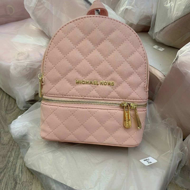 Balo Nữ✔️Chuẩn Loại 1✔️Balo Mini Trần Trám Size 20 Đen,Hồng Xuất Xịn