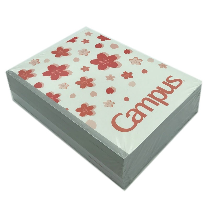 Vở Sakura A5 4 Ly Ngang 200 Trang ĐL 70g/m2 - Campus NB-ASKR200 (Mẫu Màu Giao Ngẫu Nhiên)
