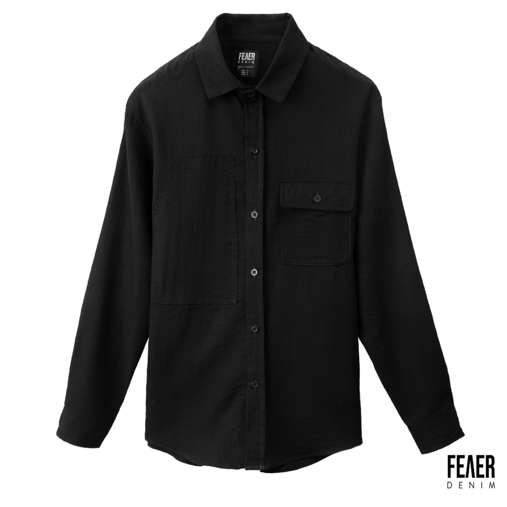 Áo sơ mi nam tay dài FEAER chất Linen thoáng Linen Silky