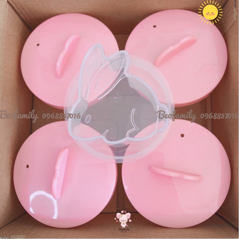 Hộp, khuôn làm bánh hình thú kèm chổi quét dầu, khuôn bánh hình hoa, hình thú bằng nhựa ngộ nghĩnh