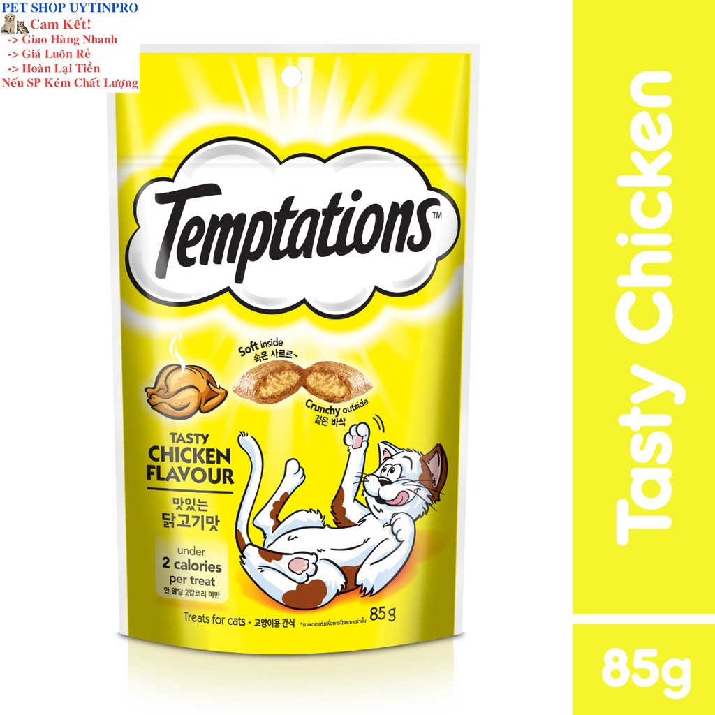 Bánh thưởng cho mèo Temptatins túi 85g