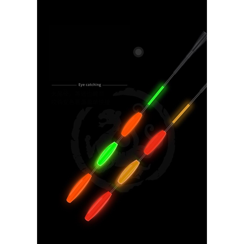 Phao câu đài săn hàng ngày đêm dáng hồ lô MIN JIAN YI REN , Phao săn hàng điện tử đổi màu tăm to T