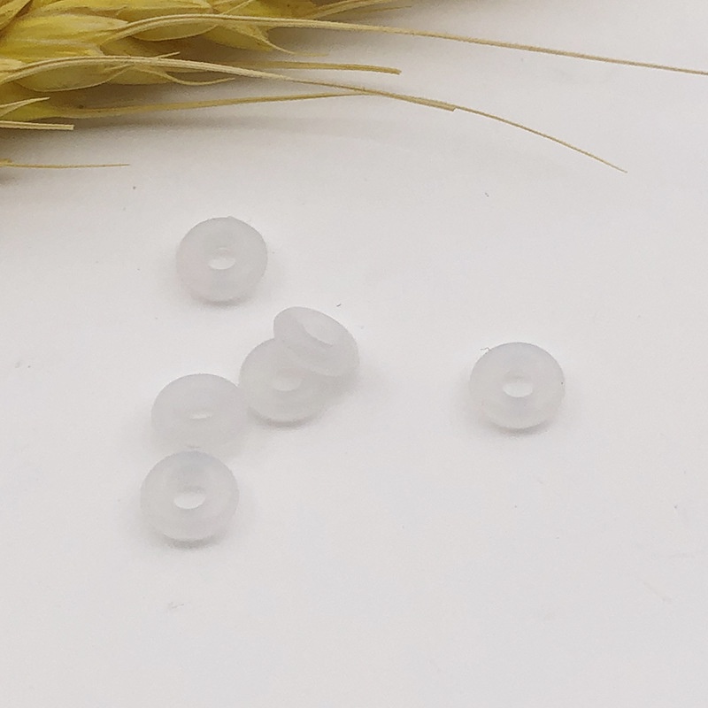 Bộ 20 Hạt Silicone Mini Chống Trượt Dùng Làm Trang Sức Thủ Công