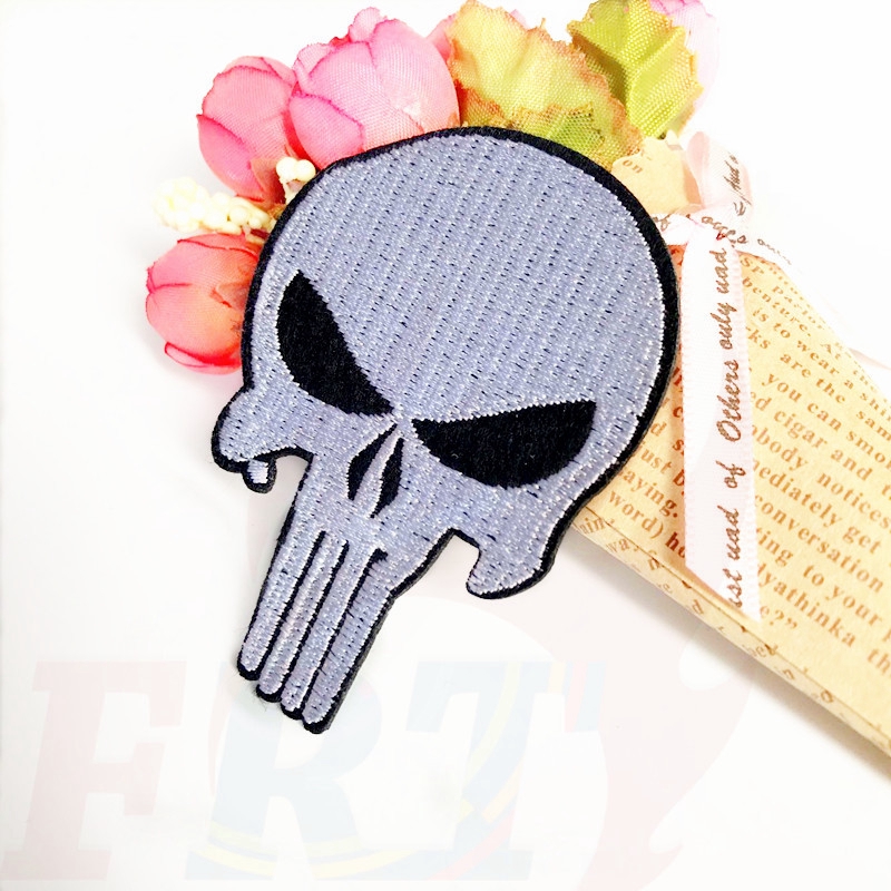 Phụ kiện may áo quần thời trang（☸ Marvel - Punisher Patch ☸）