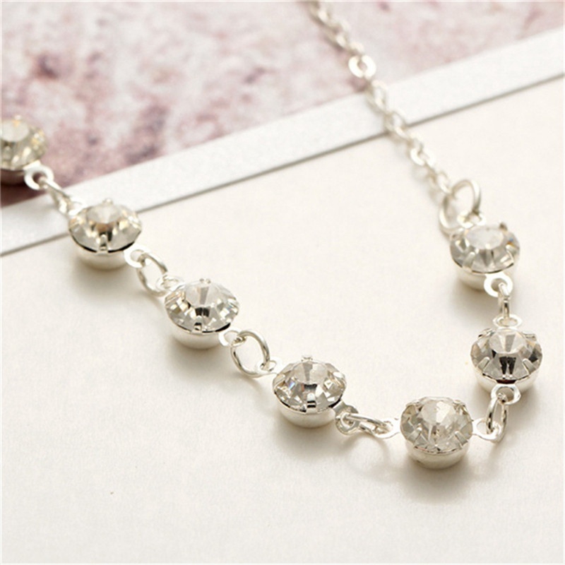 Fashion Crystal Anklet for Women Gold Silver Color Boho Bracelet Foot Bracelets Bohemian Jewelry | BigBuy360 - bigbuy360.vn