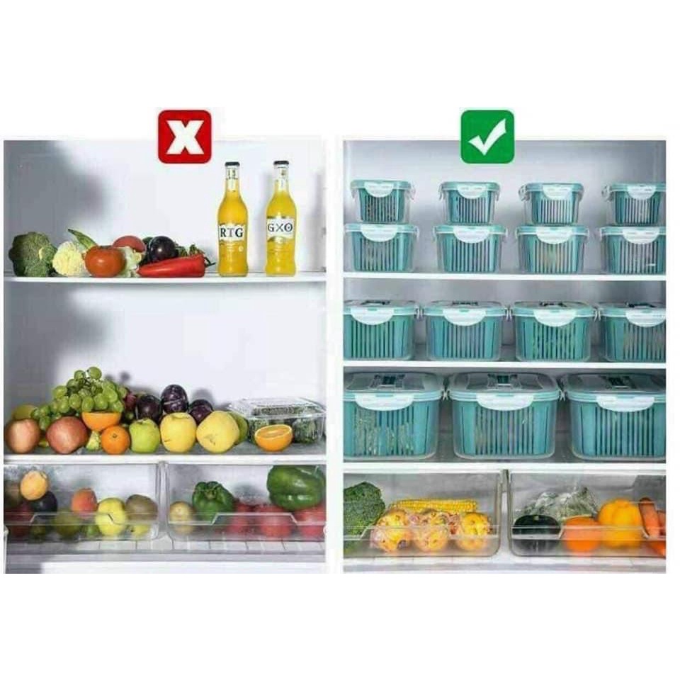 HỘP ĐỰNG ĐỒ BẢO QUẢN TỦ LẠNHFREESHIPBộ Set 5 Rổ Hộp Đựng Đồ Tủ Lạnh Đa Năng Thông Minh Cao Cấp Mẫu Mới