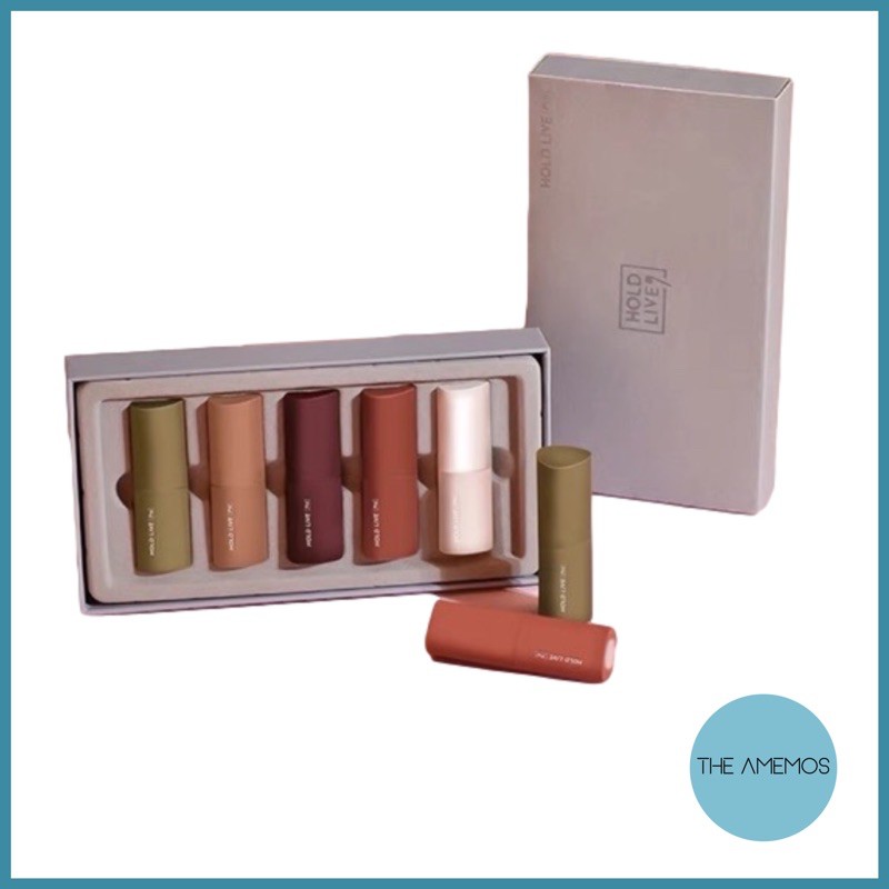 [CÓ SẴN] Set 5 thỏi son Hold Live