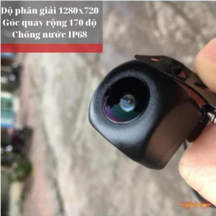 Camera lùi AHD góc quay rộng,hình ảnh 720P sắc nét ,điều chỉnh lên xuống linh hoạt.camera sau AHD chân cánh bướm.