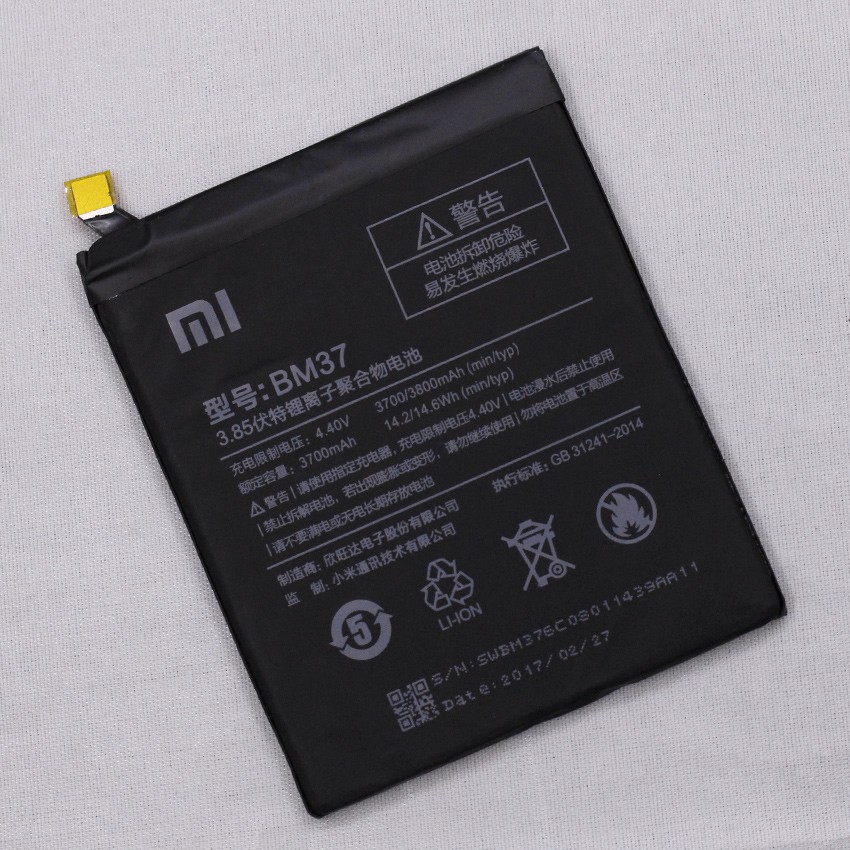 Pin Xiaomi Mi 5S Plus - BM37 dung lượng 3800mAh