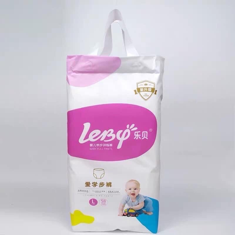 Bỉm quần Leby đủ size S72/M60/L58/XL54/XXL50