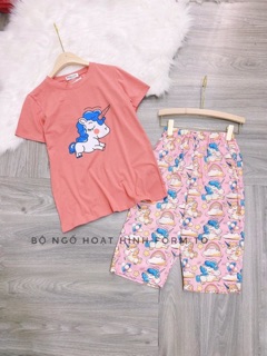 Bộ mặc nhà quần ngố