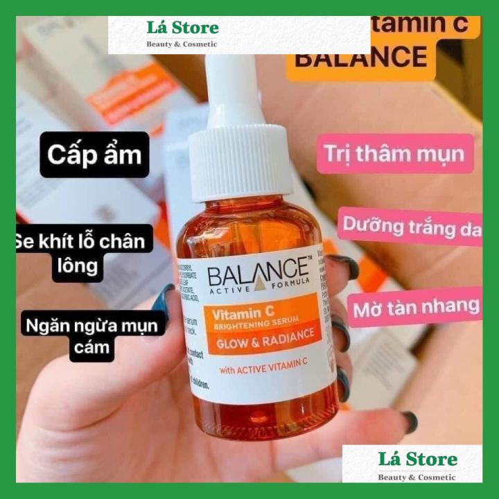 Serum Balance Vitamin C Brightening Serum Glow &amp; Radiance - Tinh Chất Balance VitaminC 30ml