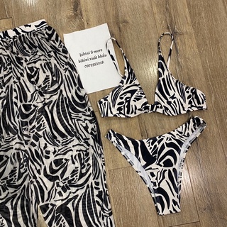 [BKN1428] <ÂU> SET BIKINI 3 MÓN VẰN KÈM QUẦN DÀI