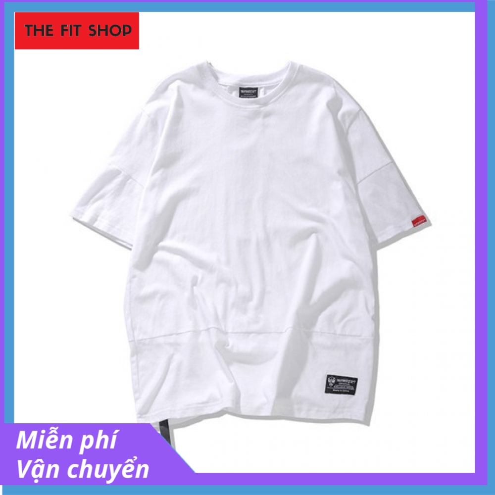 Áo thun T Shirt But Rather TRẮNG sọc lưng đen ATT210B