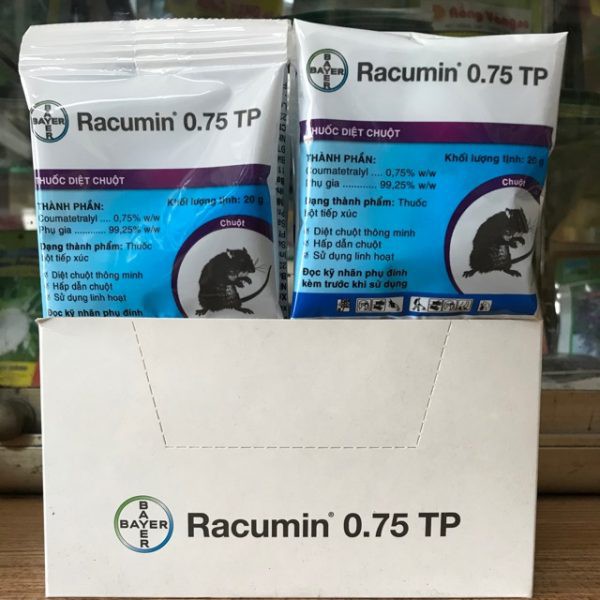 Thuốc diệt chuột RACUMIN TP 0.75
