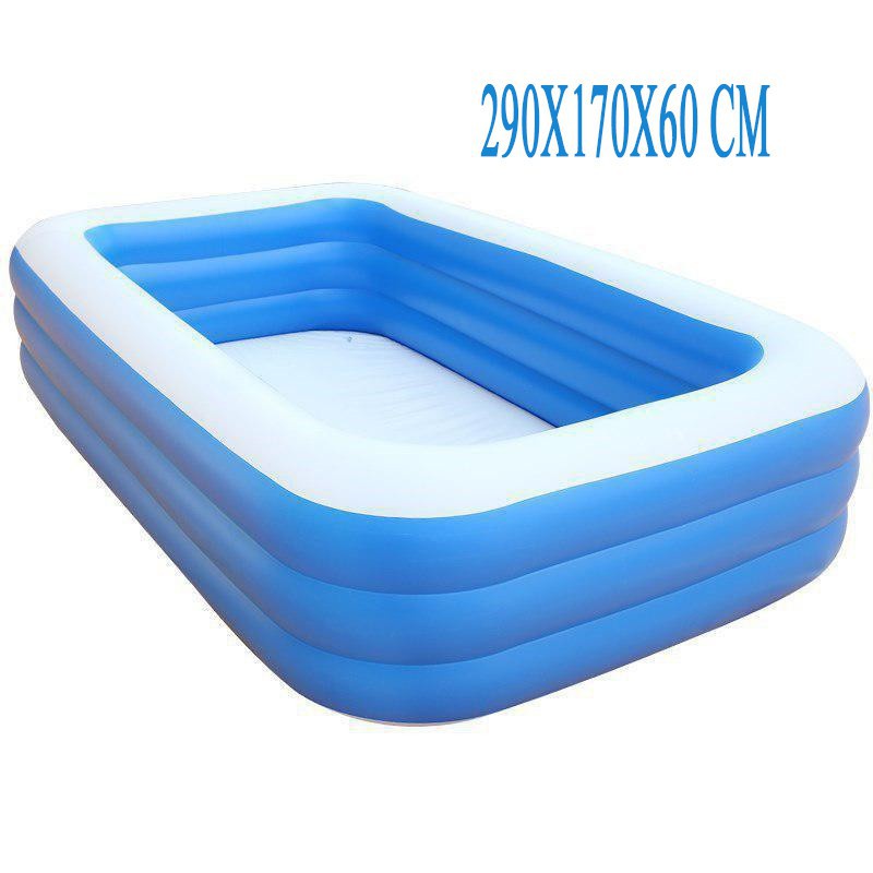 Bể bơi cho bé cỡ lớn 2m9 - Tặng kèm bơm điện cao cấp(Kingmart68)