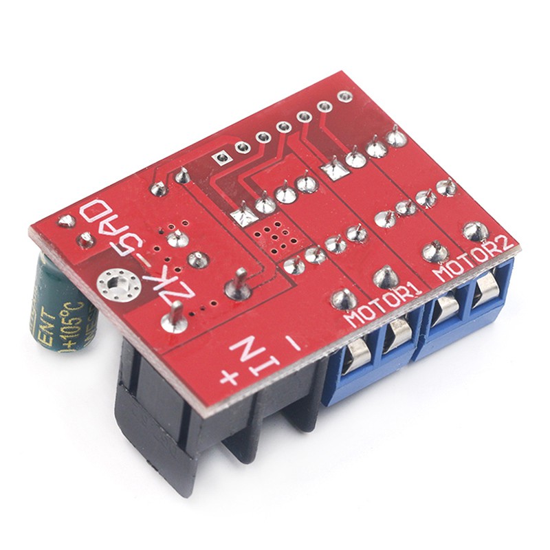 1 Mô Đun Điều Khiển Tốc Độ Động Cơ Kép 5A 3V-14V PWM Siêu l298n5ad