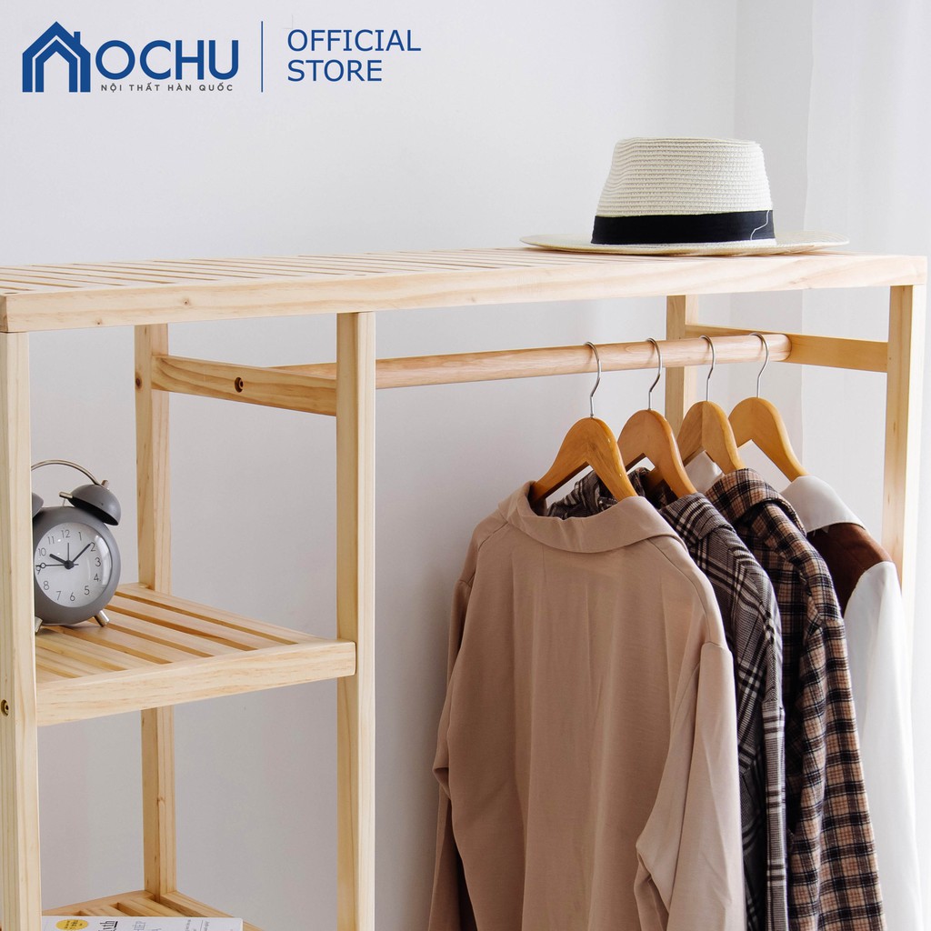 Tủ treo quần áo lắp ráp thông minh OCHU DOUBLE HANGER-M Nội thất thông minh decor phòng ngủ