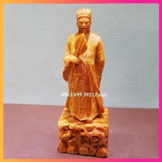 Tượng khổng minh gỗ huyết long