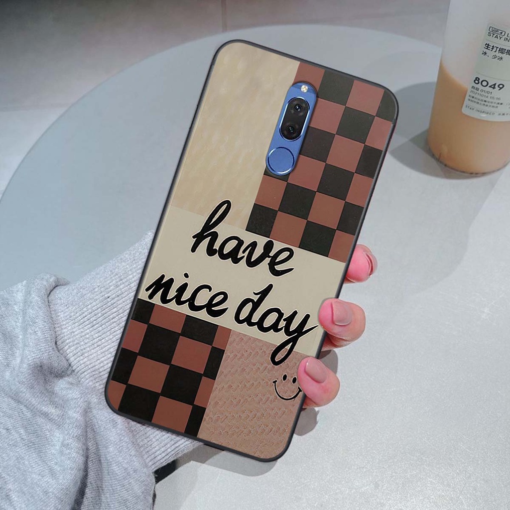 Ốp Huawei Nova 2i caro trái tim cá tính, thời trang siêu đẹp, siêu phong cách