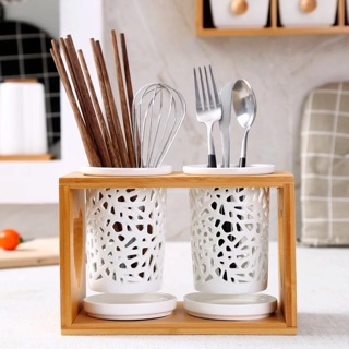 Ống đựng đũa bằng sứ cao cấp