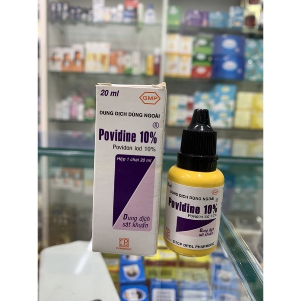 [Chính Hãng] Dung Dịch Sát Khuẩn Povidine 10% Vệ Sinh Vết Thương Chai 20ml, 90ml