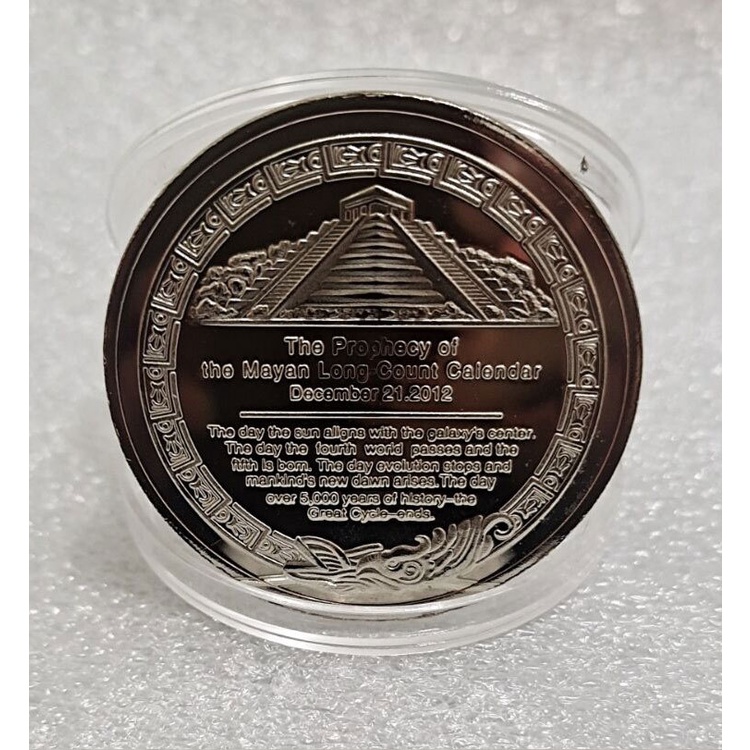 Đồng Xu Kỷ Niệm Hình Kim Tự Tháp Mexico