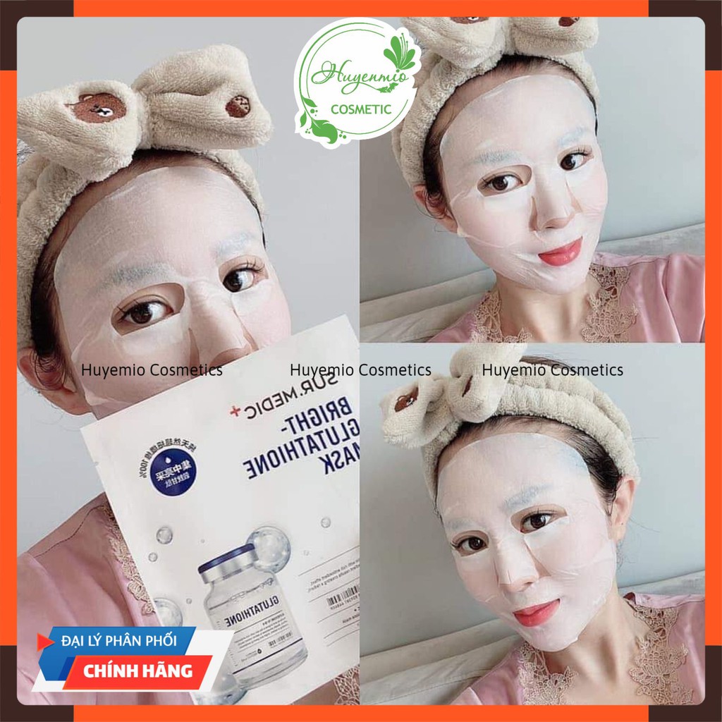 Mặt Nạ Trắng Da Sur.Medic Bright Glutathione Mask