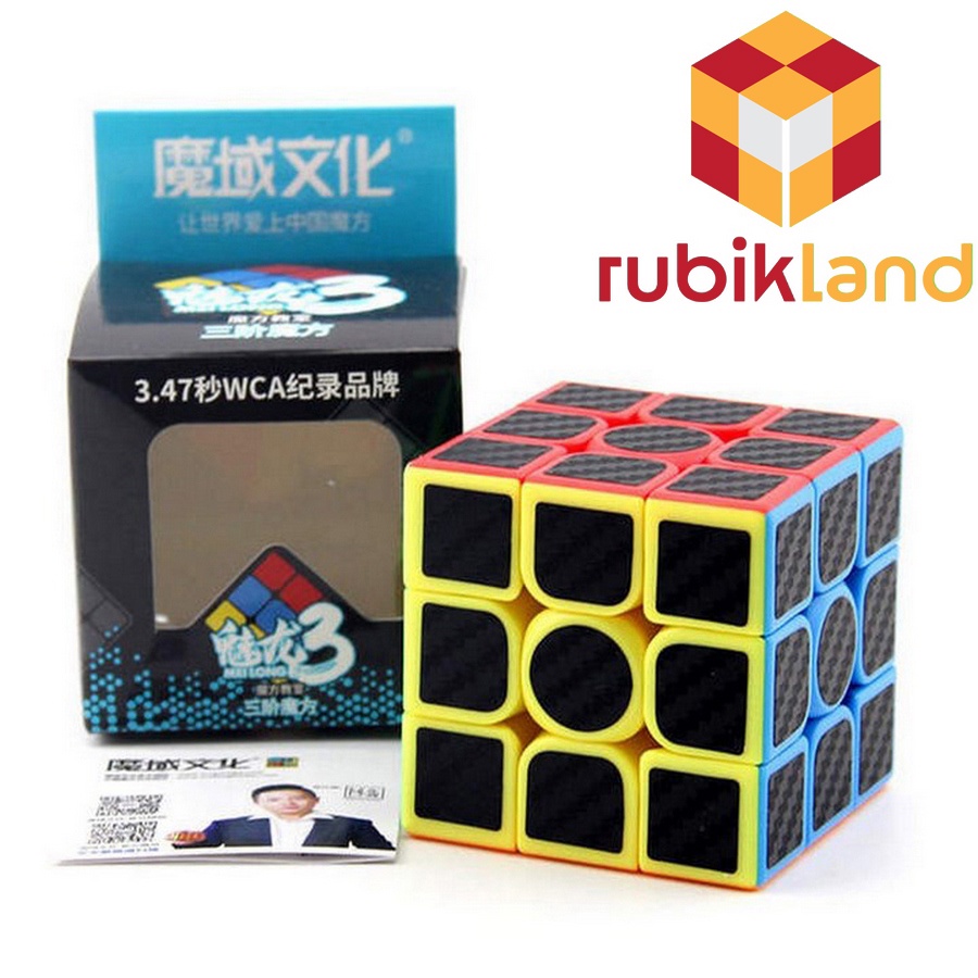 Rubik Carbon MoYu MeiLong 2x2 3x3 4x4 5x5 Pyraminx Megaminx Skewb Square-1 SQ1 Tam Giác 12 Mặt Rubic Đồ Chơi Trí Tuệ