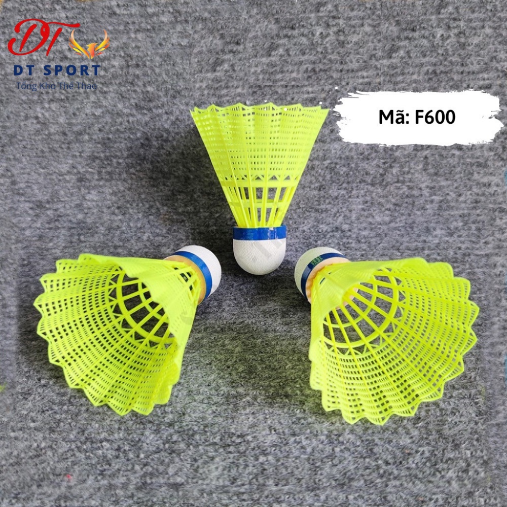 Hộp quả cầu lông nhựa F600 và F650 siêu bền 🌪 Free Ship 🌪 hộp 6 quả, hàng chính hãng Fuwin