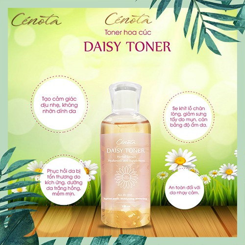 Toner hoa cúc Cénota Daisy, toner hoa cúc ngừa mụn, cân bằng độ ẩm | BigBuy360 - bigbuy360.vn