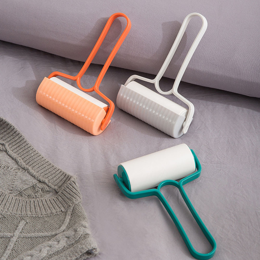 【sweet】home portable Replaceable Pet Dog Hair Remover Roller with Cover for Sofa bedroom