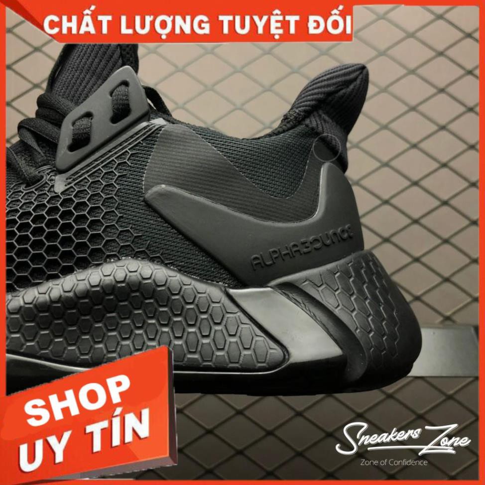 (FREE SHIP + HỘP + QUÀ) Giày thể thao sneaker nam nữ ALPHABOUNCE instinct M 2020 full đen | BigBuy360 - bigbuy360.vn