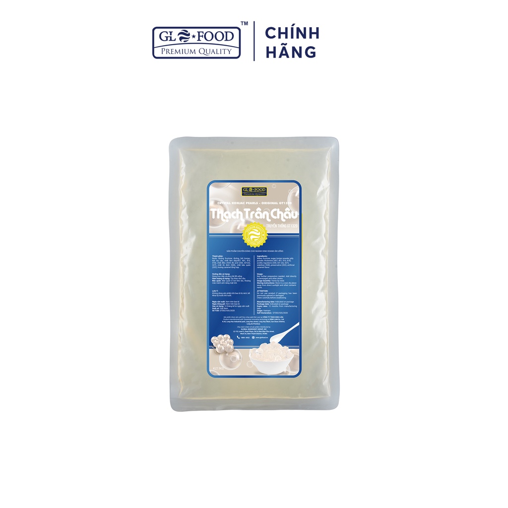 Thạch Trân Châu Truyền Thống GT1320 1 kg (Xuất xứ Việt Nam)