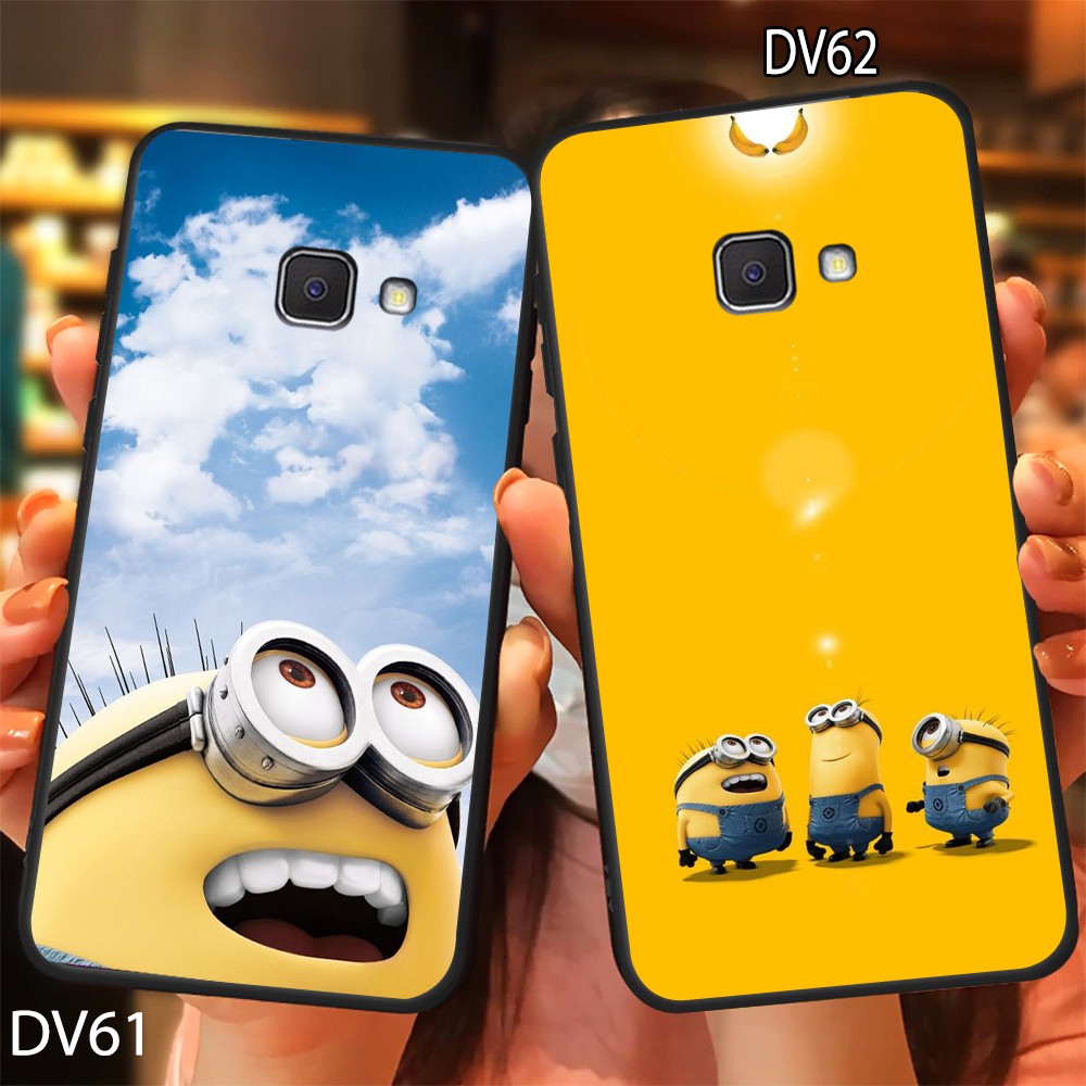 ỐP lưng điện thoại cho SAMSSUNG J7 PRIME , J5 PRIME , J4 CORE - J4 PLUS  chất liệu UV  in hình MINIONN CHẤT